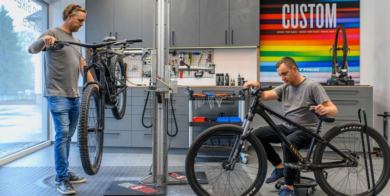 Die DeGo Fahrrad Werkstatt repariert alle Marken